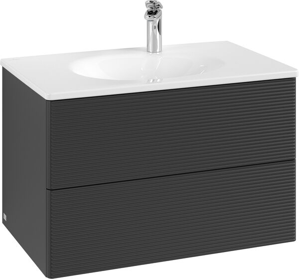 Meuble sous-lavabo Villeroy & Boch Antao Noir mat image number 0