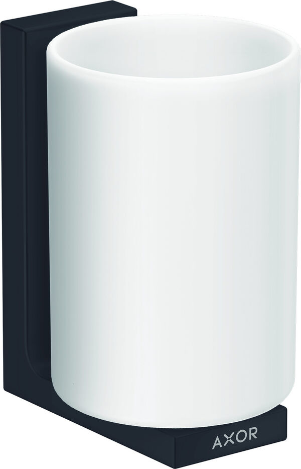 Zahnbecher Axor Universal Rectangular schwarz matt image number 0