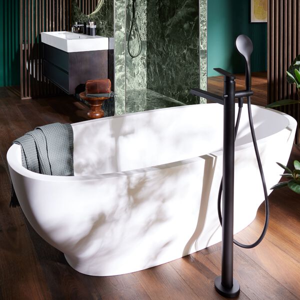 Baignoire Alterna bol - &agrave; pose libre 175 x 80 cm Blanc mat image number 3