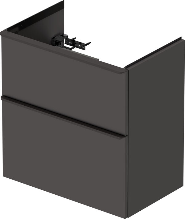 Meuble sous-lavabo Duravit D-Neo graphite mat image number 0