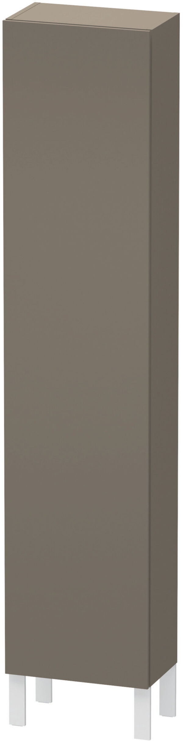 Armoire haute L-Cube Flannel grey satin&eacute; mat image number 0