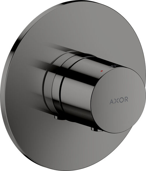 Syst&egrave;me de douche Axor One Polished black chrom