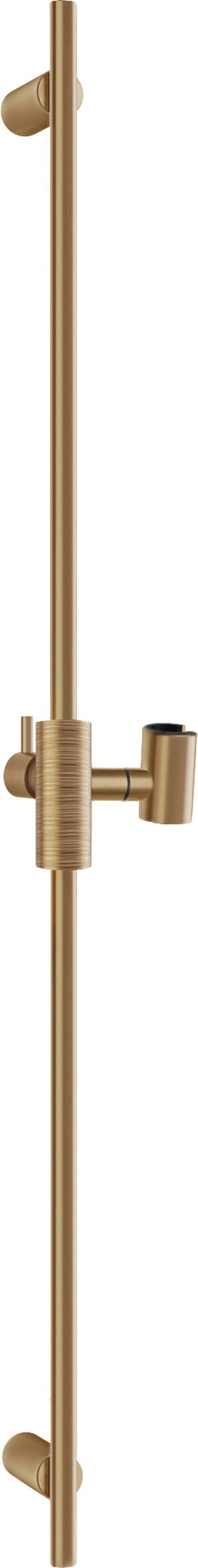 Asta per doccia Gessi Habito Warm steel brushed Trame