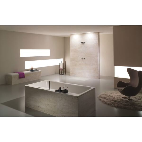 Vasca da bagno Kaldewei Asymmetric Duo 170 x 80 cm Bianco image number 2