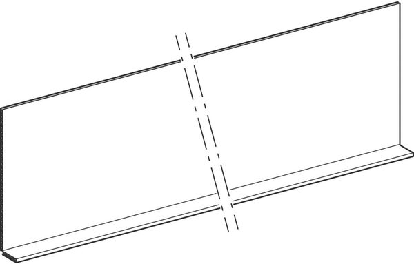 Schalung, zu Duschfläche Setaplano, Länge 1400 mm (243.566.00.1)  image number 0
