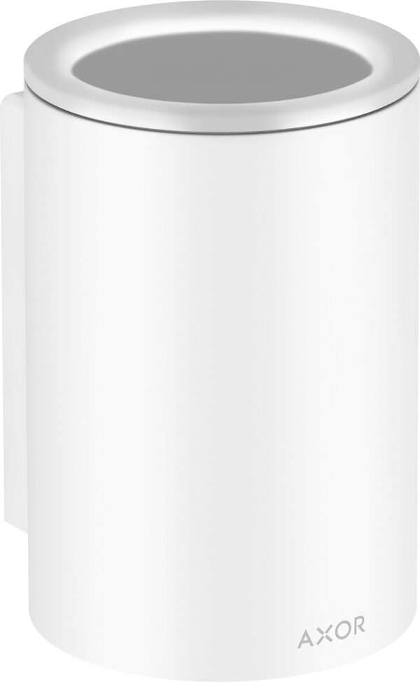 Zahnbecher Axor Universal Circular Weiss matt image number 0