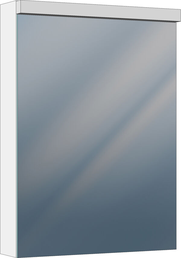Armadio a specchio Alterna infine LED, larghezza 50 cm   image number 0
