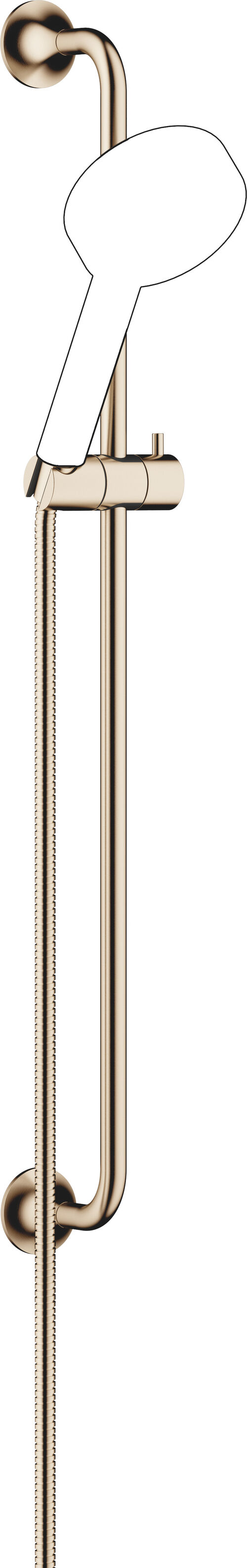 Garniture de douche Dornbracht Vaia Champagne bross&eacute;