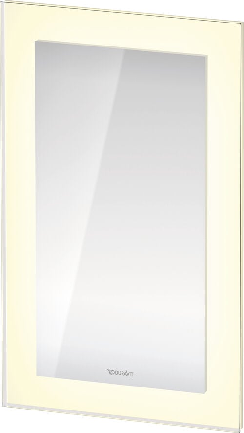 Specchio con illuminazione Duravit White Tulip App