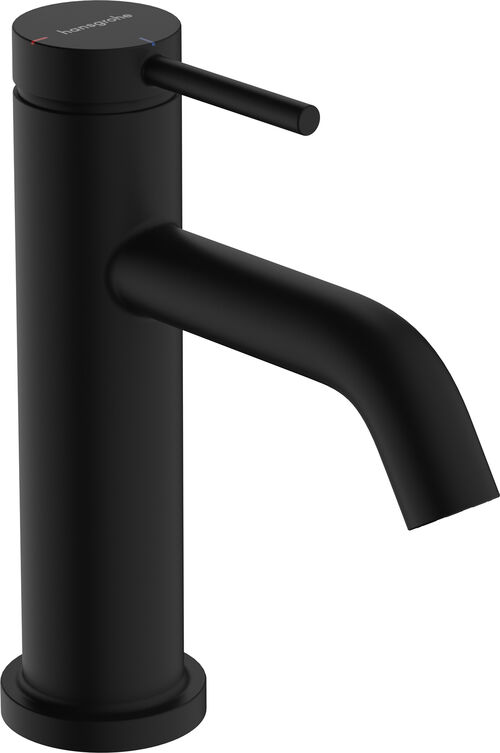 Einlochmischer Hansgrohe Tecturis S schwarz matt