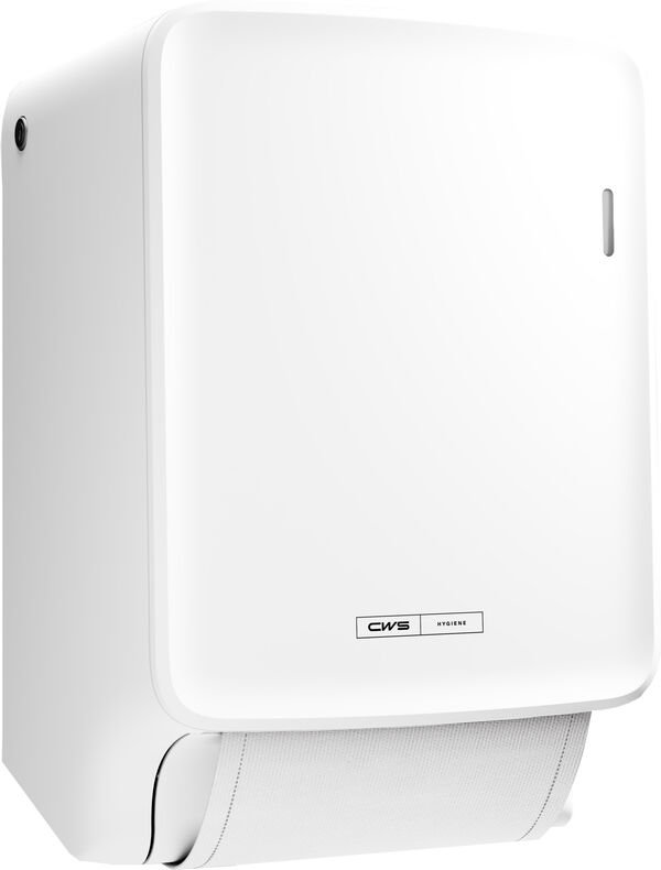 Distributore d'asciugamani in stoffa CWS PureLine Dry serratura image number 0