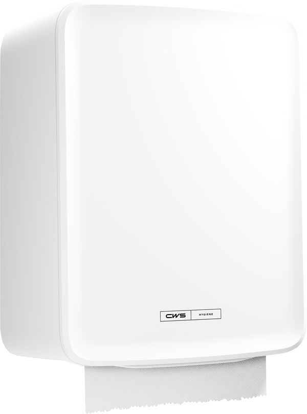 Rollenpapierhandtuchspender CWS PureLine Non Touch Hybrid weiss image number 0