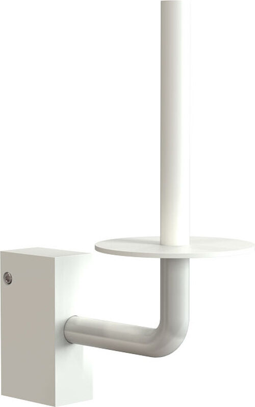 Porte-papier de réserve Frost Quadra Acier inoxydable brossé