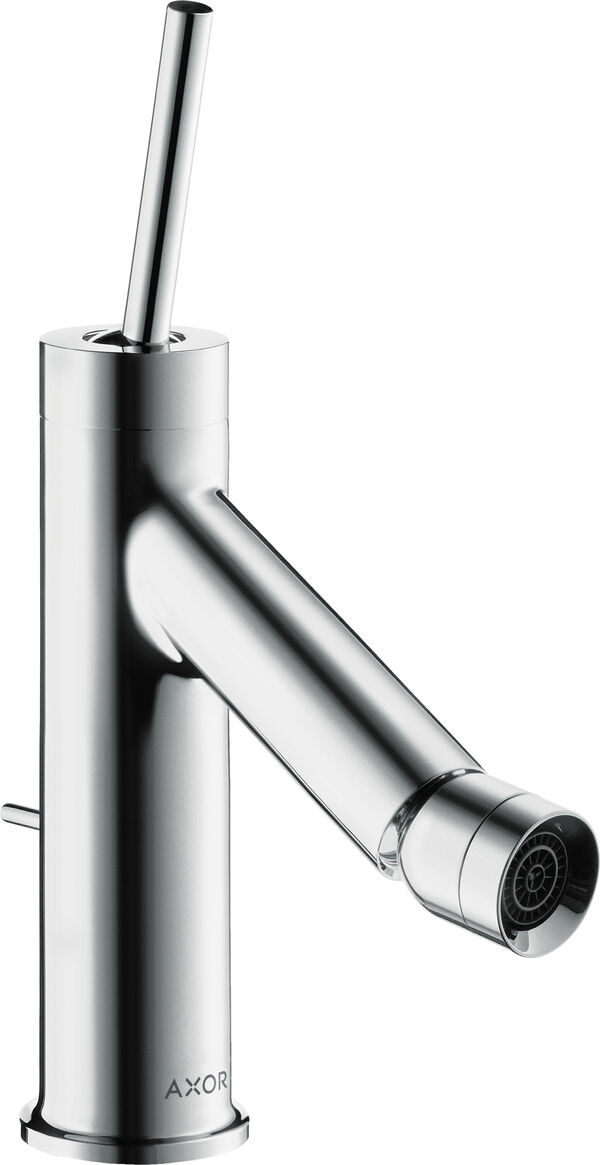 Miscelatore per bidet Axor Starck ugello orientabile piletta di scarico image number 0