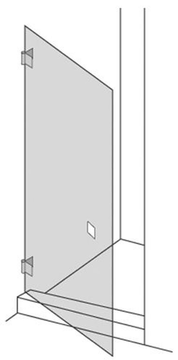 Porta battente Renner Trendline T, cerniere a sinistra, larghezza fino a 900 mm, altezza fino a image number 0