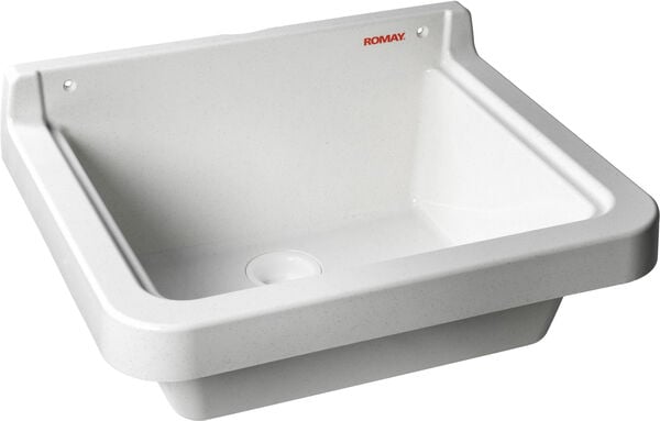 Poste d'eau Romay Roclassico 47 Blanc marbré image number 0