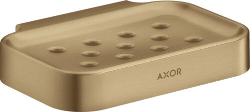 Portasapone Axor Universal Circular brushed bronze
