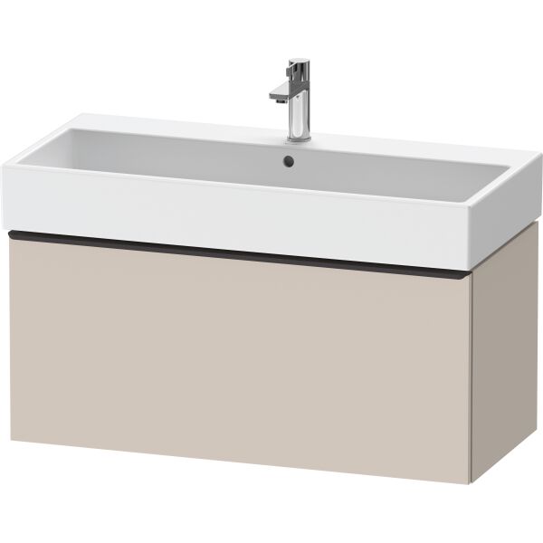Armadio sottolavabo Duravit D-Neo taupe opaco image number 1