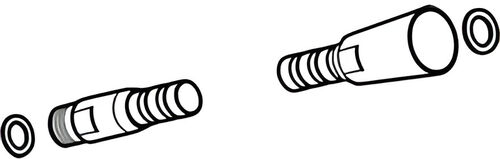Metallschlauch KWC Domo Verchromt