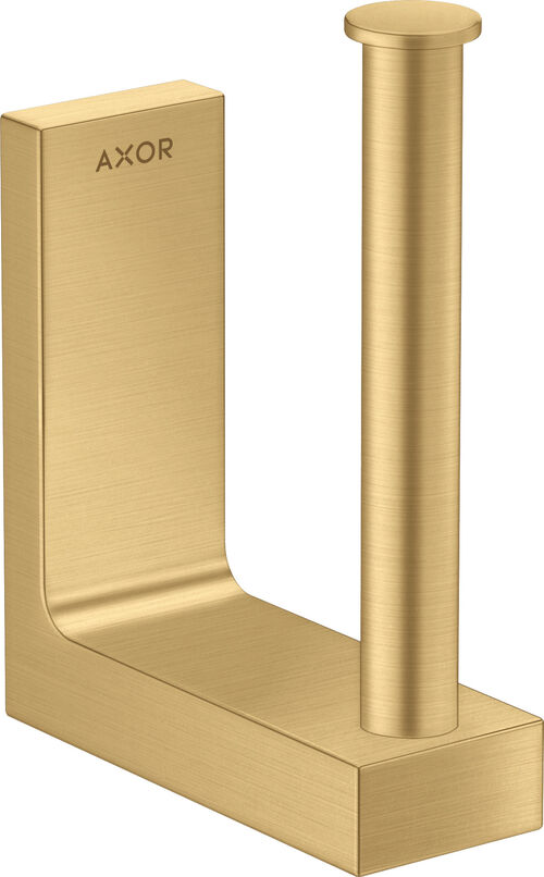 Ersatzpapierrollenhalter Axor Universal Rectangular brushed gold optic
