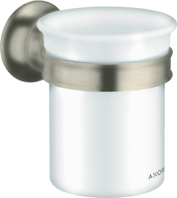 Glashalter Axor Montreux Brushed nickel image number 0
