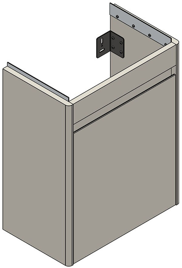 Meuble sous-lavabo Alterna pro S Abano esh anthrazit image number 0
