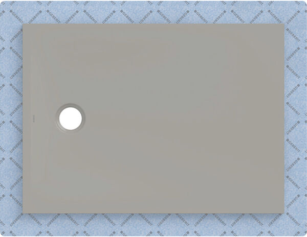 Receveur de douche Geberit CleanFloor30 110 x 80 cm Gris mat image number 0