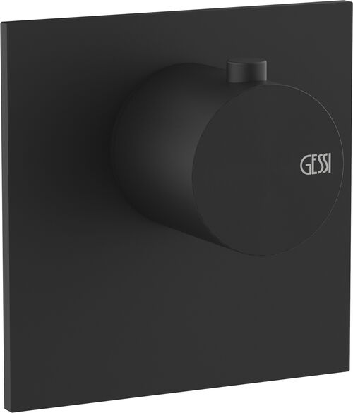 Bade- und Duschmischer Endmontageset Gessi 316 Schwarz matt