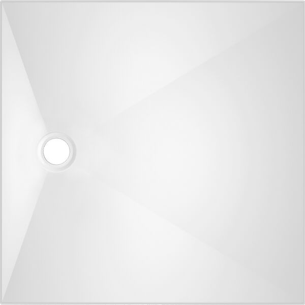 Receveur de douche Alterna loa blanc mat cleaneffekt image number 0