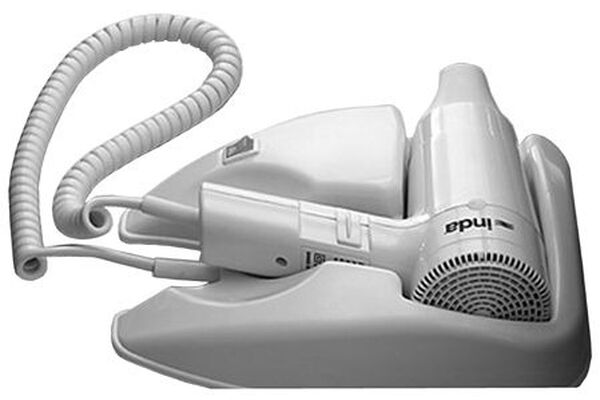 Asciugacapelli Inda, 230 V, 800 / 1600 W, IP X0, larghezza 20 cm, altezza 9 cm, profondità 25 cm image number 0