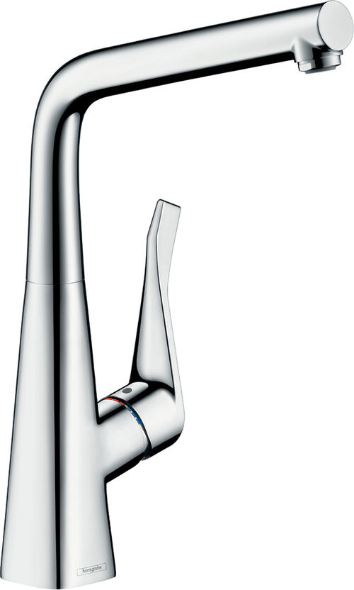 Spültischmischer Hansgrohe Metris verchromt