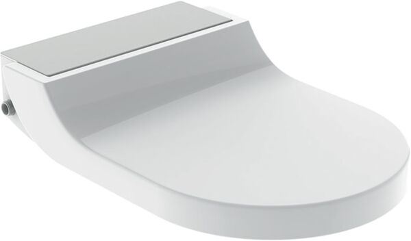 Siège adaptable WCdouche Geberit AquaClean Tuma Comfort Acier inoxydable brossé image number 0