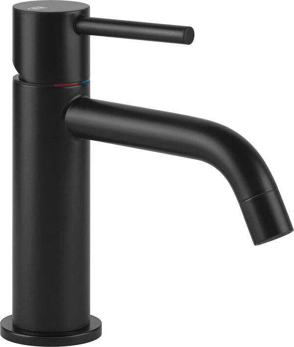 Einlochmischer Gessi Emporio Via Tortona Schwarz matt image number 0