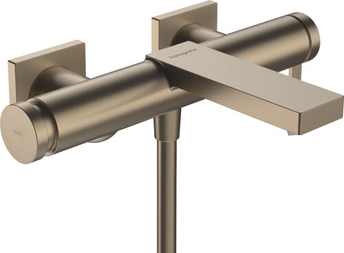 Bademischer Hansgrohe Tecturis E Brushed bronze