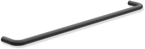 Barre &agrave; linge de bain Hewi System 480 Noir mat Peint par poudrage