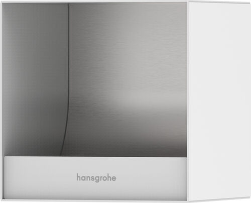 Niche murale porte-papier Hansgrohe XtraStoris Original Blanc mat