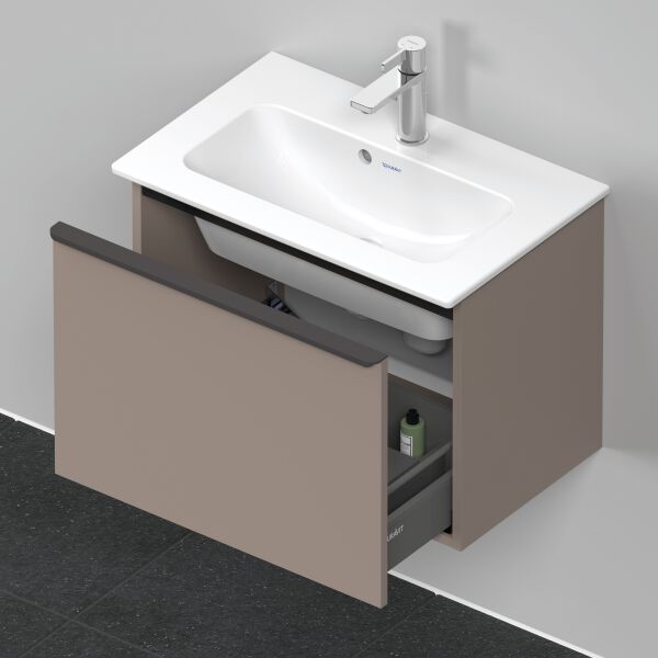Armadio sottolavabo Duravit D-Neo Basalto opaco image number 3