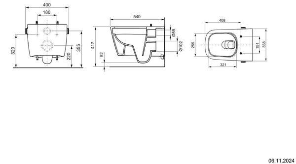 Dusch-WC Tece Neo weiss Cleaneffekt image number 1
