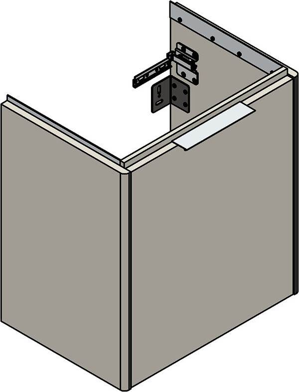 Meuble sous-lavabo Alterna pro S Light grey image number 0