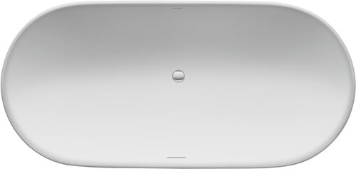 Vasca da bagno Duravit Luv, a posa libera 180 x 85 cm Bianco opaco