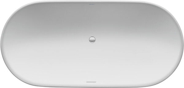 Vasca da bagno Duravit Luv, a posa libera, 180 x 85 cm, profondit&agrave; 46 cm, con due lati dorsali, image number 0