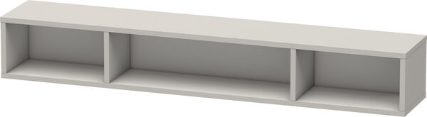 Elément étagère L-Cube gris béton mat image number 0
