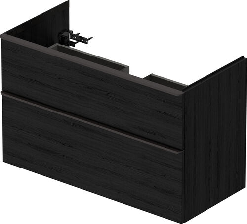Waschtischmöbel Duravit D-Neo eiche schwarz