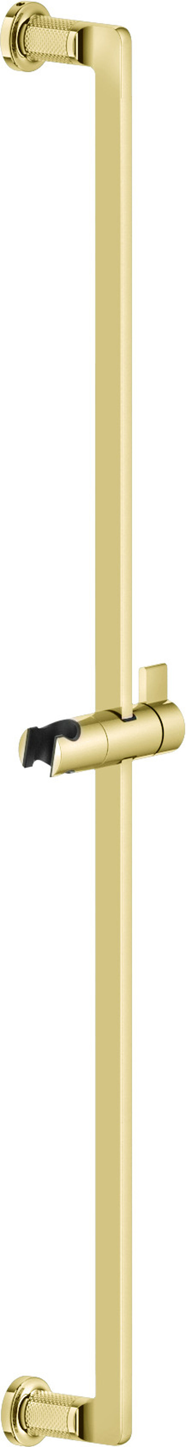 Asta per doccia Gessi Inciso, lunghezza 80 cm, supporto snodabile, leva d'arresto, rosette rotonde image number 0