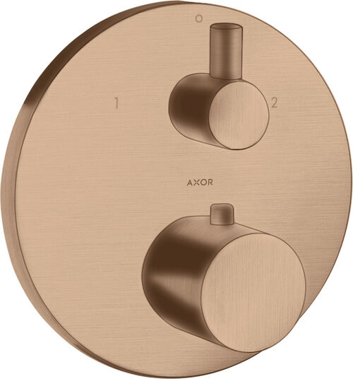 Set di montaggio visibile Hansgrohe Axor Uno 2 Brushed red gold