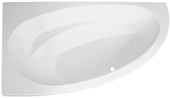 Eckbadewanne Duscholux Malaga 470, Einbau weiss image number 0