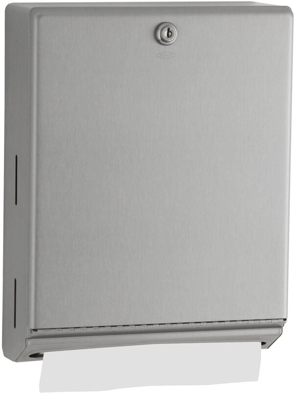 Distributeur d'essuie-mains en papier Bobrick-Econom acier inoxydable mat image number 0