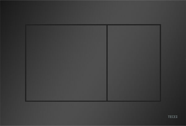 Plaque de d&eacute;clenchement Tece Now Noir mat image number 0