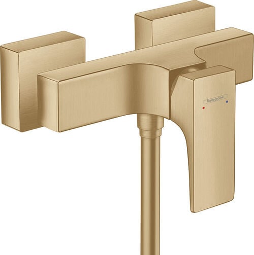 M&eacute;langeur de douche Hansgrohe Metropol Brushed bronze