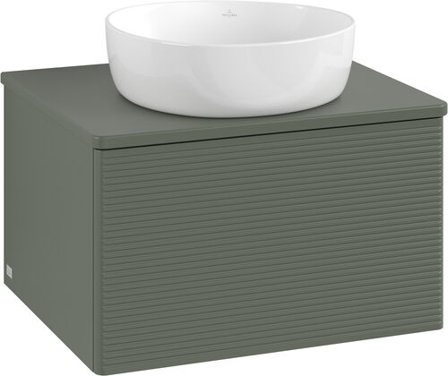 Meuble sous-lavabo Villeroy & Boch Antao Leaf green matt